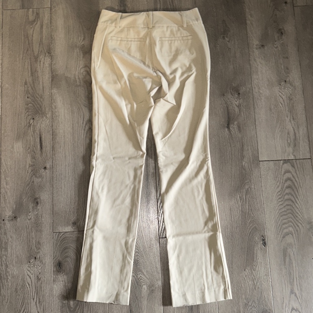New York & Co. 7th Avenue Khaki Dress Pants Slacks size 6 Tall - Picture 4 of 4